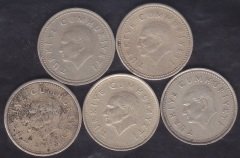 1990 - 1991 - 1992 -1993 - 1994 Yılı 1000 Lira Takım Temiz