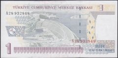 8.EMİSYON 1 YTL A28 932848 ÇÇT ÇİLALTI