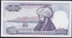 7.EMİSYON 2.TERTİP 1000 LİRA F62 381705 ÇİLALTI ÇİL