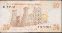 8.Emisyon 50 YTL C04 789419 Çok Temiz