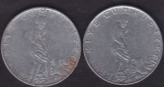 1966 Yılı 2.5 Lira (Ters Düz Takım)