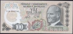 6.Emisyon 2.Tertip 100 Lira I18 383791 Çil