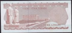 6.Emisyon 3.Tertip 20 Lira H12 845315 Çil