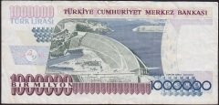 7.Emisyon 2.Tertip 1 000 000 Lira L90 201156 Çok Temiz+