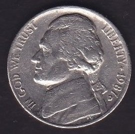Amerika 5 Cent 1987 D