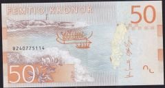 İsveç 50 Kronor 2014 Çil Pick 70