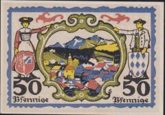 Almanya 50 Pfennig Notgeld 1920 Çil