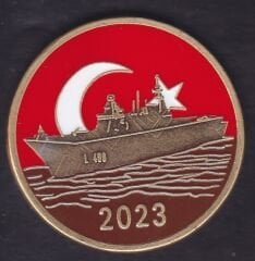 Mavi Vatan Gemi Madalya 43 mm