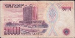 7.Emisyon 1.Tertip 20000 Lira B28 872662 Çok Temiz
