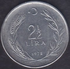 1978 YILI 2.5 LİRA