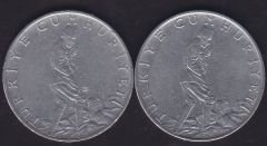 1970 Yılı 2.5 Lira (Ters Düz Takım)