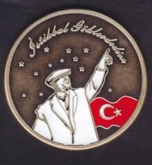 Milli Muharip Uçak Kaan Madalya 43 mm
