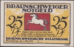 Almanya 25 Pfennig Notgeld 1923 Çil