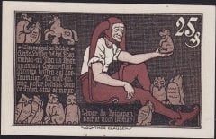 Almanya 25 Pfennig Notgeld 1923 Çil