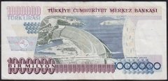 7.Emisyon 2.Tertip 1 000 000 Lira K17 040694 Çok Temiz+