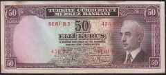 2.Emisyon 50 Kuruş B3 450027 Çilaltı Çil