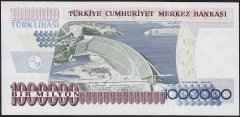 7.Emisyon 2.Tertip 1 000 000 Lira J57 415678 Çilaltı