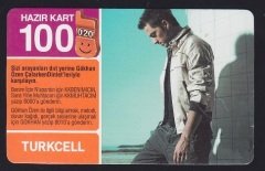 TURKCELL HAZIR KART 100 KONTÖR GÖKHAN ÖZEN SKT 2008