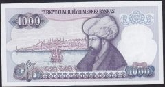 7.EMİSYON 2.TERTİP 1000 LİRA F39 554115 ÇİLALTI