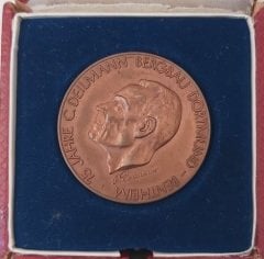 Deilmann Bergbau 1888 - 1963 ( 75.yıl jübile ) Bronz Madalya