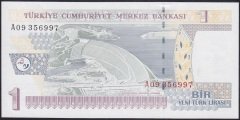 8.EMİSYON 1 YTL A09 356997 ÇİLALTI ( ORATADA KAT YOKTUR)