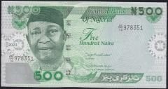 Nijerya 500 Naira 2023 Çilaltı Çil Pick 48