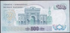 6.Emisyon 2.Tertip 500 Lira N05 418681 Çilaltı Çil