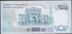 6.Emisyon 2.Tertip 500 Lira N05 418681 Çilaltı Çil