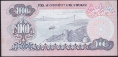 6.EMİSYON 3.TERTİP 1000 LİRA F29 617761 ÇİLALTI ÇİL