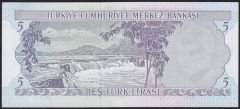 6.Emisyon 2.Tertip 5 Lira G51 311577 Çilaltı
