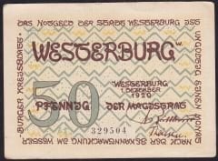 Almanya 50 Pfennig Notgeld 1920 Çilaltı Çil
