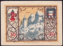 Almanya 50 Pfennig Notgeld 1920 Çilaltı Çil
