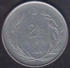 1966 YILI 2.5 LİRA