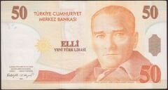 8.Emisyon 50 YTL C26 548407 Çok Temiz+
