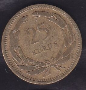 1955 Yılı 25 Kuruş