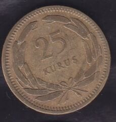 1955 Yılı 25 Kuruş