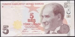 9.Emisyon 1.Tertip 5 Lira A266 844444 Çil