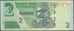 Zimbabwe 2 Dolar 2019 Çilaltı Pick 101