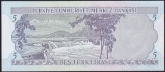 6.Emisyon 2.Tertip 5 Lira G36 123622 Çilaltı Çil
