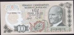 6.Emisyon 2.Tertip 100 Lira I02 848179 Çil