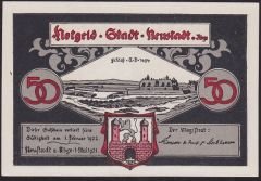 Almanya 50 Pfennig Notgeld 1922 Çil