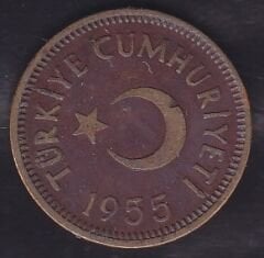 1955 Yılı 25 Kuruş