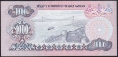 6.EMİSYON 3.TERTİP 1000 LİRA F24 249256 ÇİLALTI