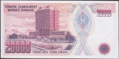 7.Emisyon 1.Tertip 20000 Lira A03 517188 Çil