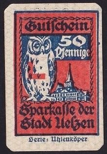 Almanya 50 Pfennig Notgeld 1922 Çil