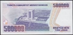 7.Emisyon 3.Tertip 500000 Lira G50 385049 Çil