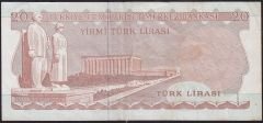 6.Emisyon 3.Tertip 20 Lira G73 841446 Çok Temiz+