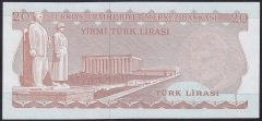 6.EMİSYON 3.TERTİP 20 LİRA G26 744724 ÇİLALTI ÇİL