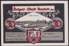 Almanya 50 Pfennig Notgeld 1922 Çil