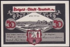 Almanya 50 Pfennig Notgeld 1922 Çil